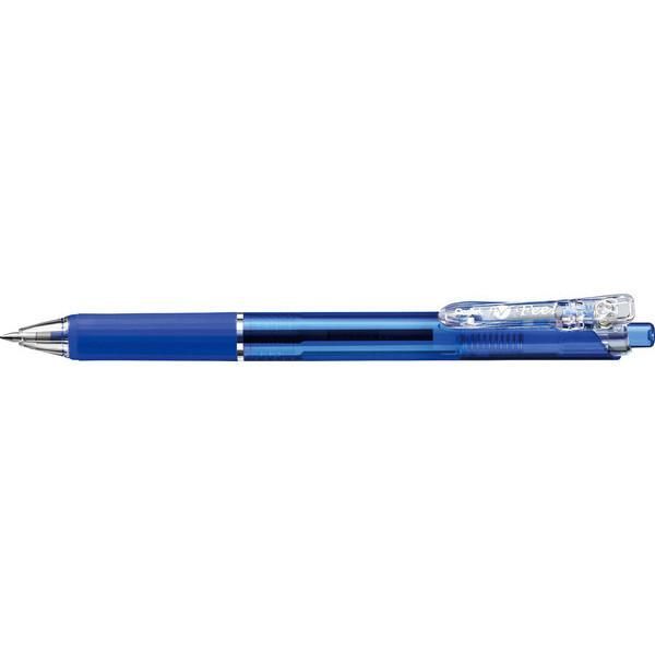 (まとめ）ぺんてる フィール　0.7mm　クリアブルー軸　青 BXB117-C 【×100セット】