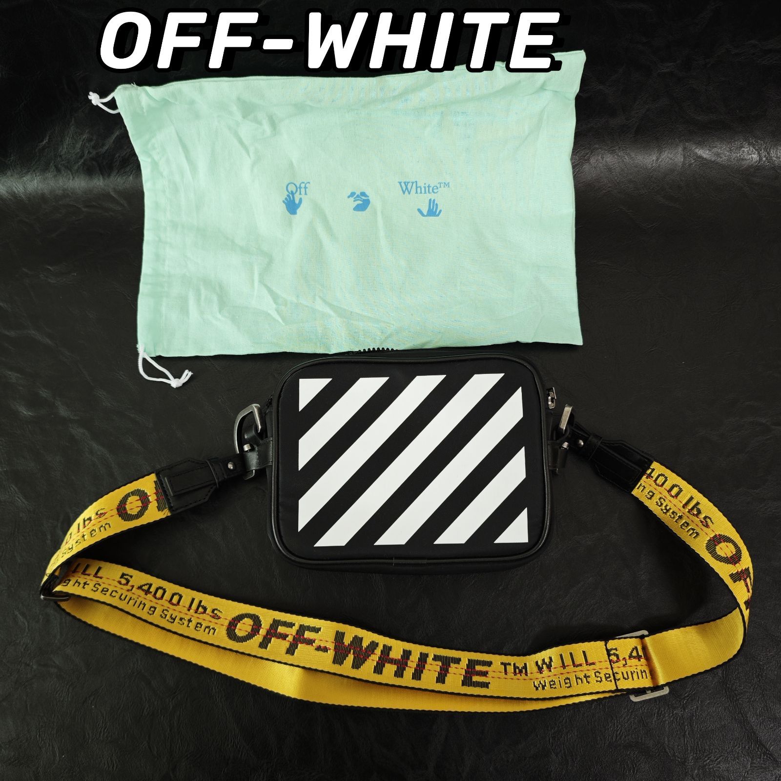 OFF-WHITE オフホワイト ショルダーバッグ - メルカリ 