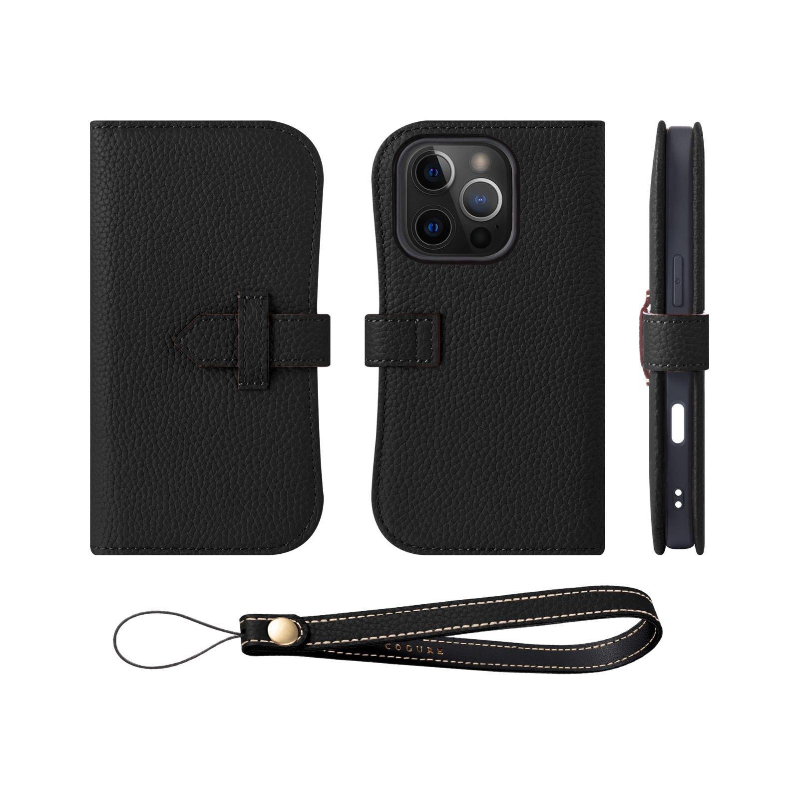 ディオール iPhone11pro ケース カナージュ ラムスキン ブラック dior