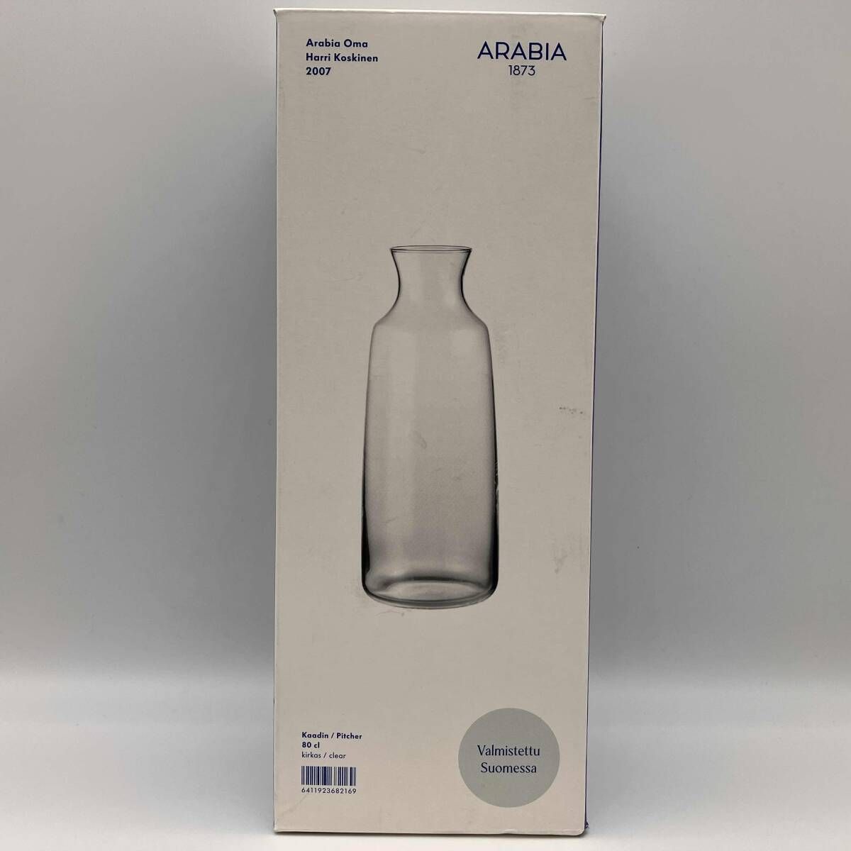 ARABIA OMA アラビア オマ 80cl kaadin - pitcher kirkas - clear
