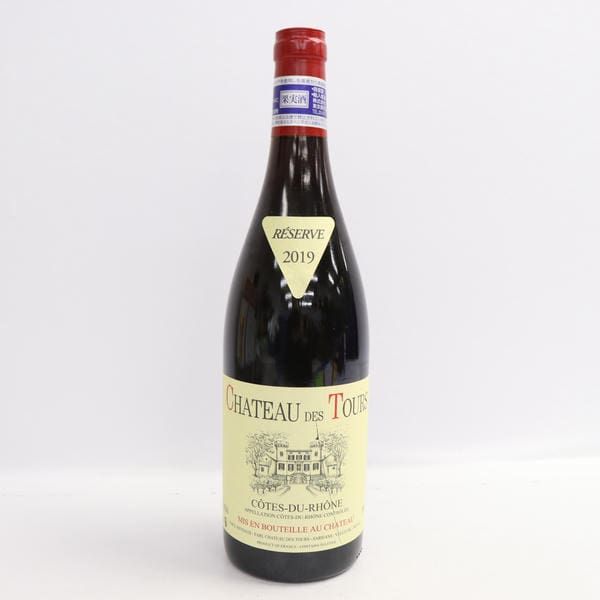 CHATEAU DES TOURS（シャトー デ トゥール）コート デュ ローヌ リザーブ 2019 14.5％ 750ml R24J110006 -  メルカリ