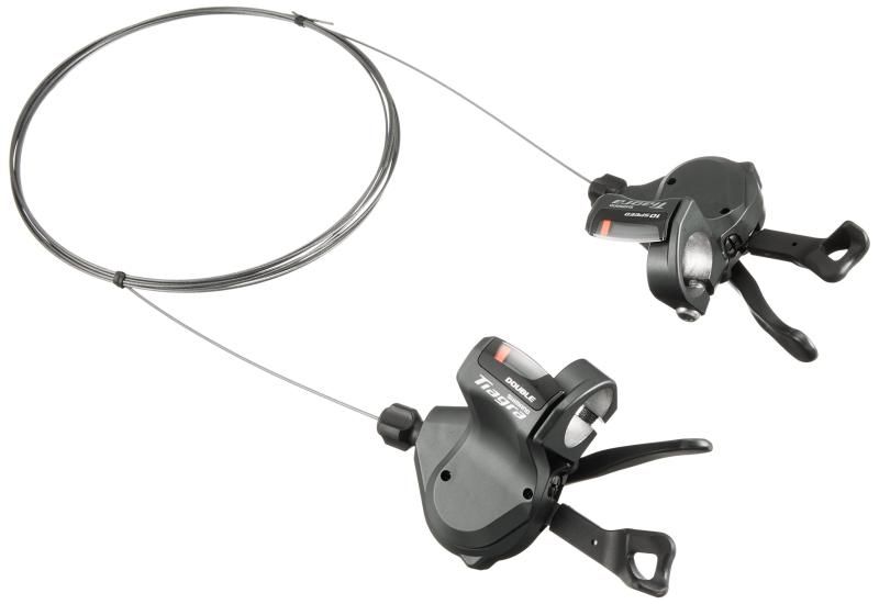シマノ SHIMANO シフティングレバー ROAD SL-4700-P 左右セット 2×10S 付属|ブラックシフトケーブル ISL4700PA TIAGRA ティアグラ