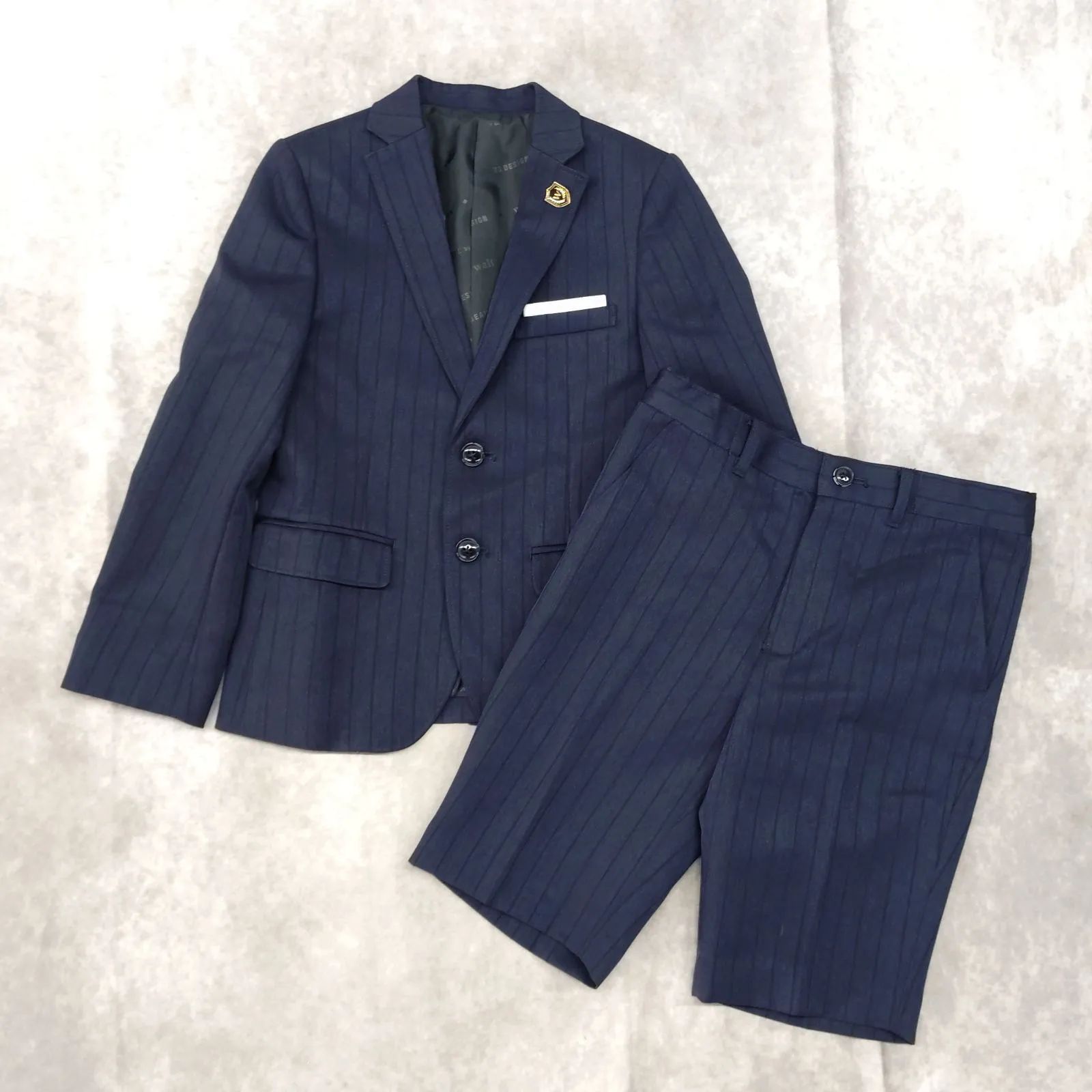 waltz by BEAMS DESIGN 120㎝ セットアップスーツ ネイビー フォーマル