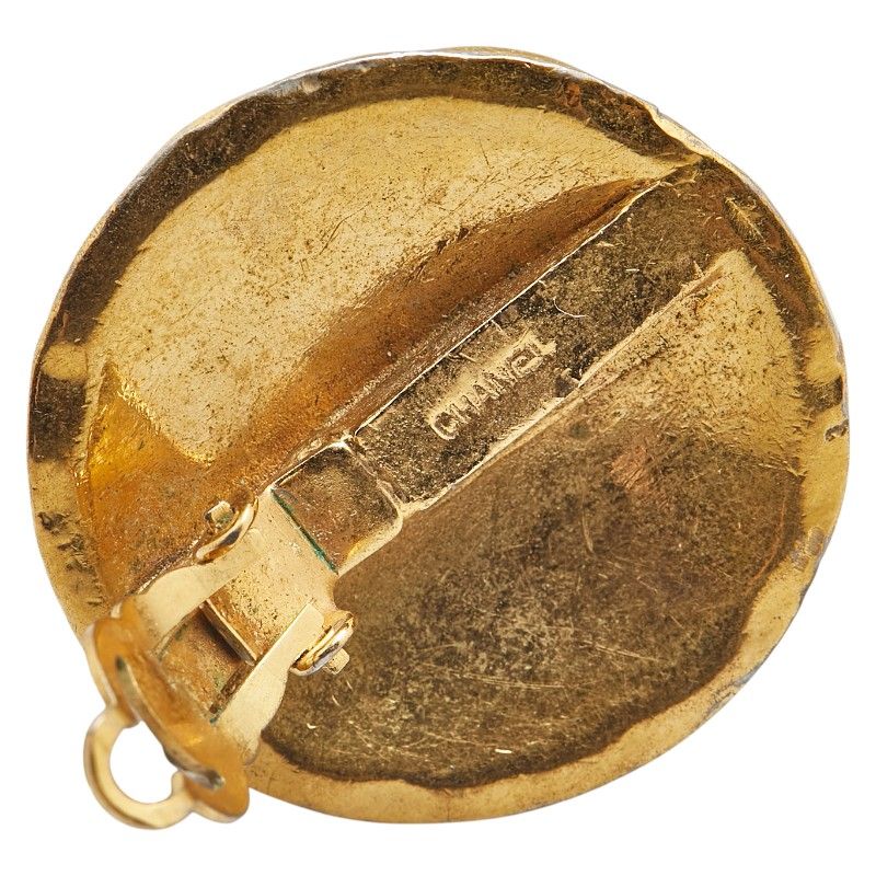 シャネル ココマーク マトラッセ ゴールド メッキ レディース CHANEL  