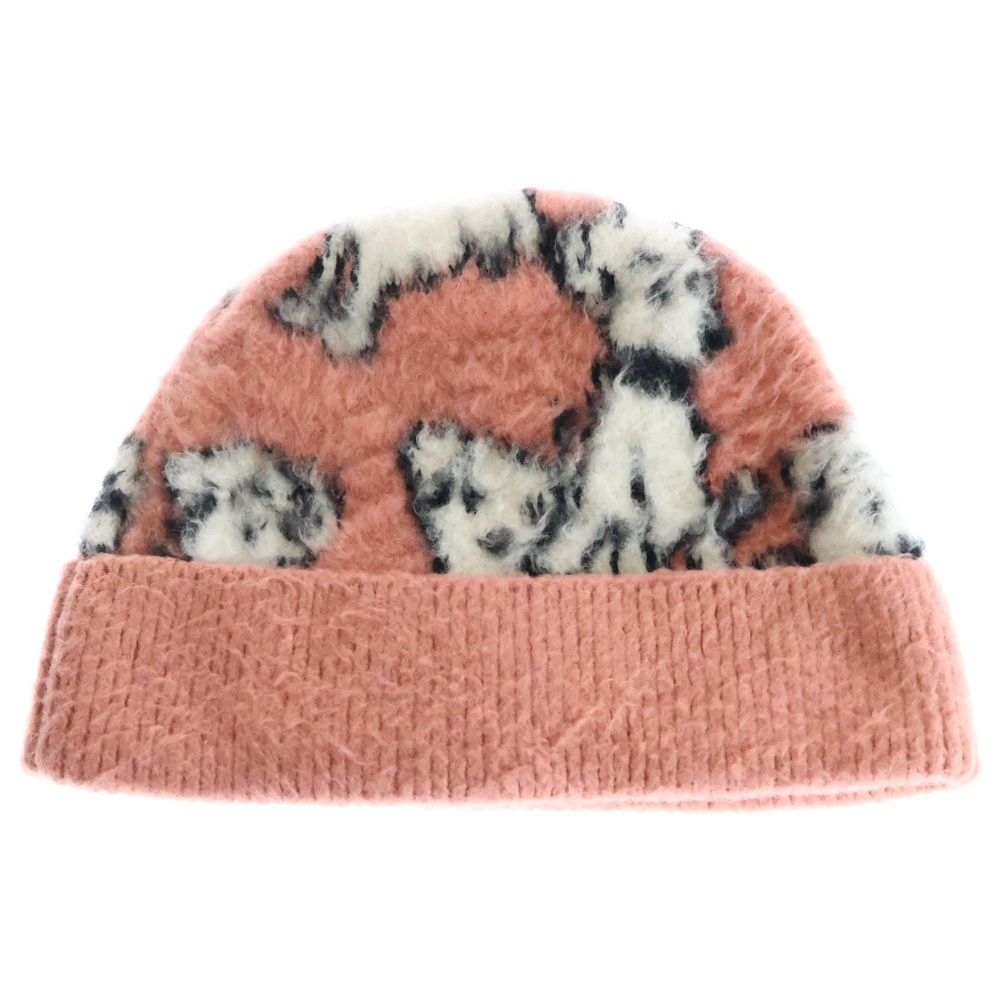 CELINE (セリーヌ) Knit Beanie エイミードリアン 犬柄 ニットビーニー