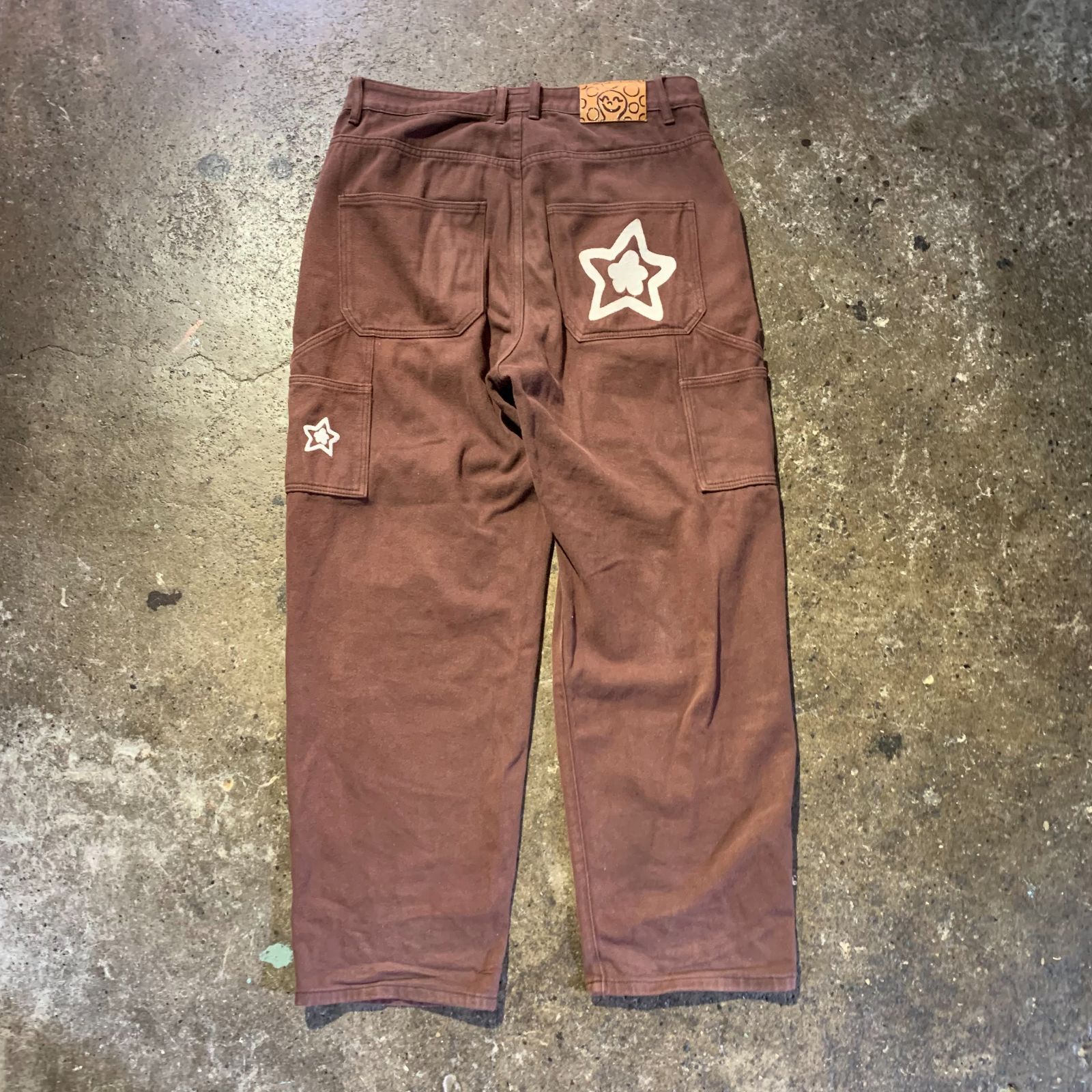 スターチーム/デニムブラウン34 STAR TEAM CARPENTER JEANS ブラウン 34 スターチーム