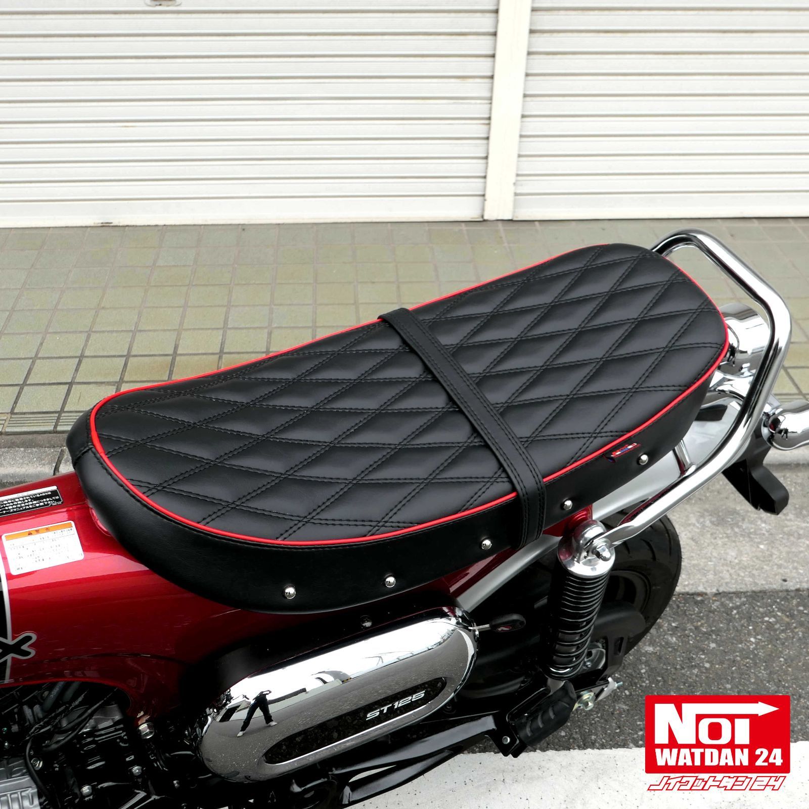 JB04ダックス125ローダウンセット Amazon | Diabolus by K-SPEED ホンダ ダックス125用 8センチ