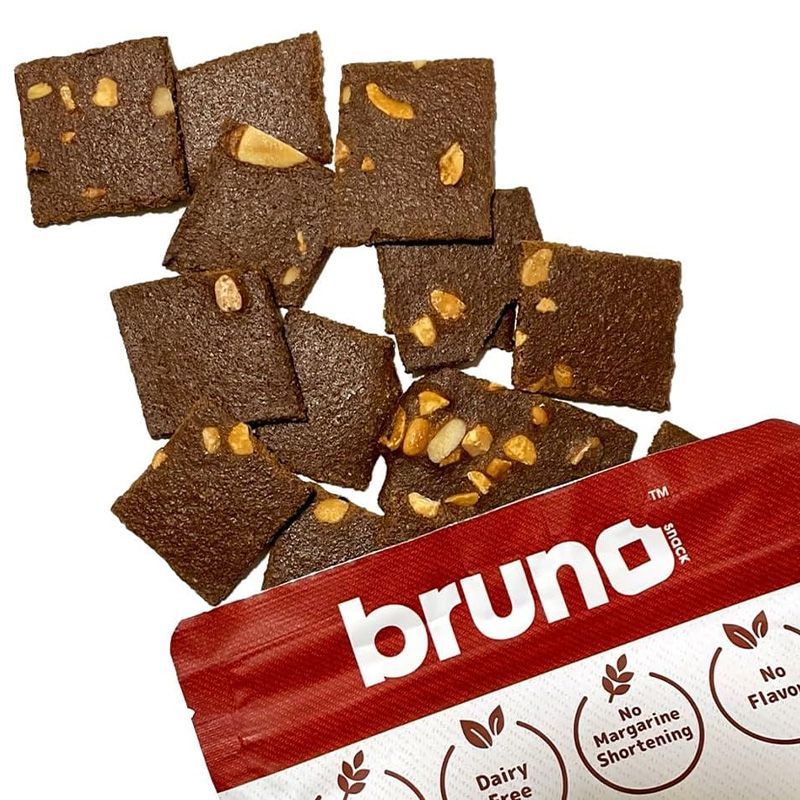 bruno snack 24袋 ケース クリスピー タイティー ブラウニー 60g