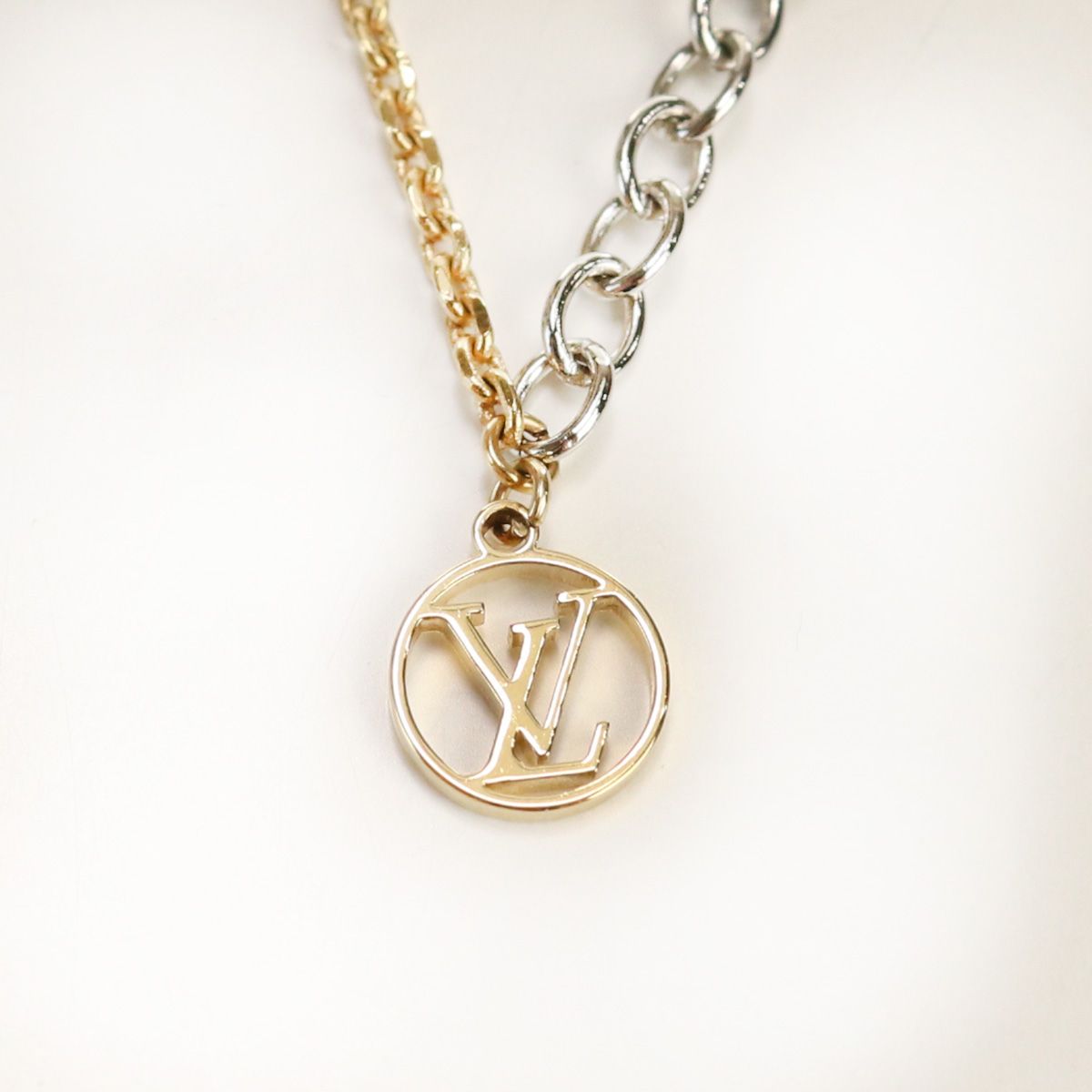 LOUIS VUITTON ルイヴィトン ロゴマニア ネックレス M68074 ネックレス 