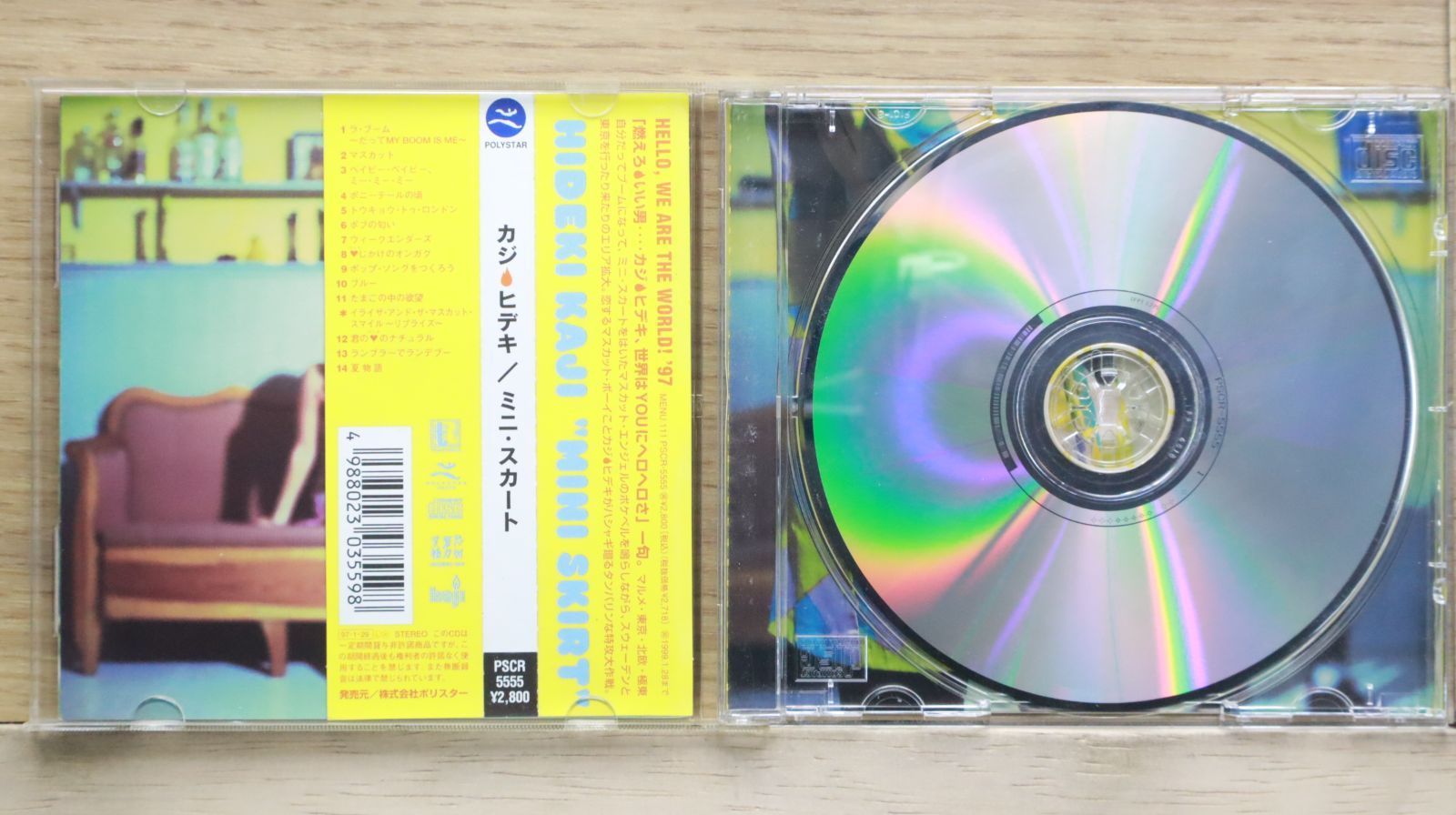 国内盤CD☆カジヒデキ/kaji hideki□ MINI SKIRT 【PSCR5555