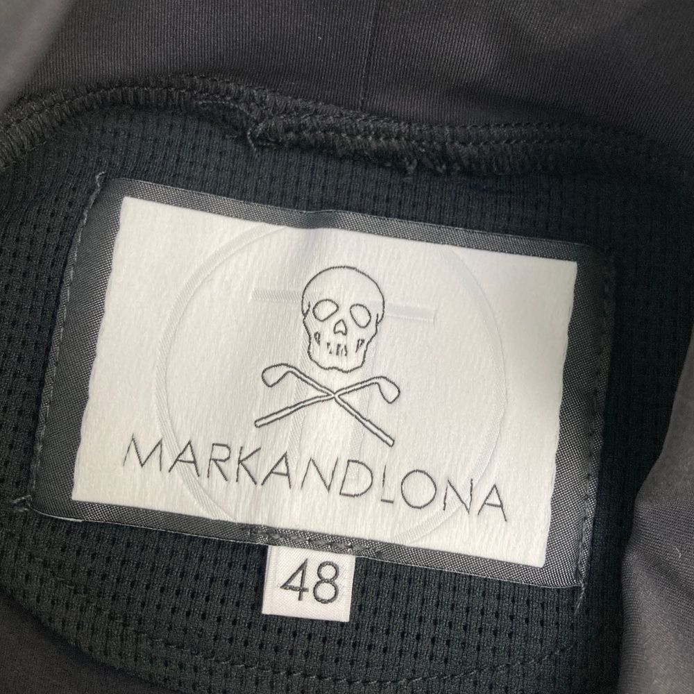 【超美品】MARK&LONA 2024 モックネックシャツ 黒 48 サイズ：48 MARK&LONA マークアンドロナ 2024年 DTM Mock Tee