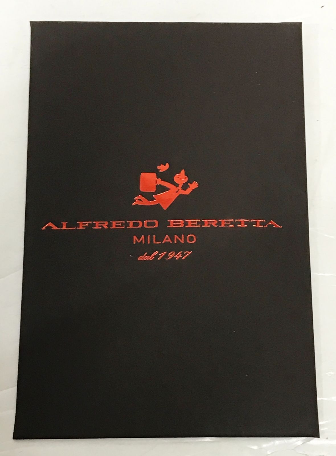ALFREDO Beretta アルフレッド ベレッタ レザー 型押し スタンプ 