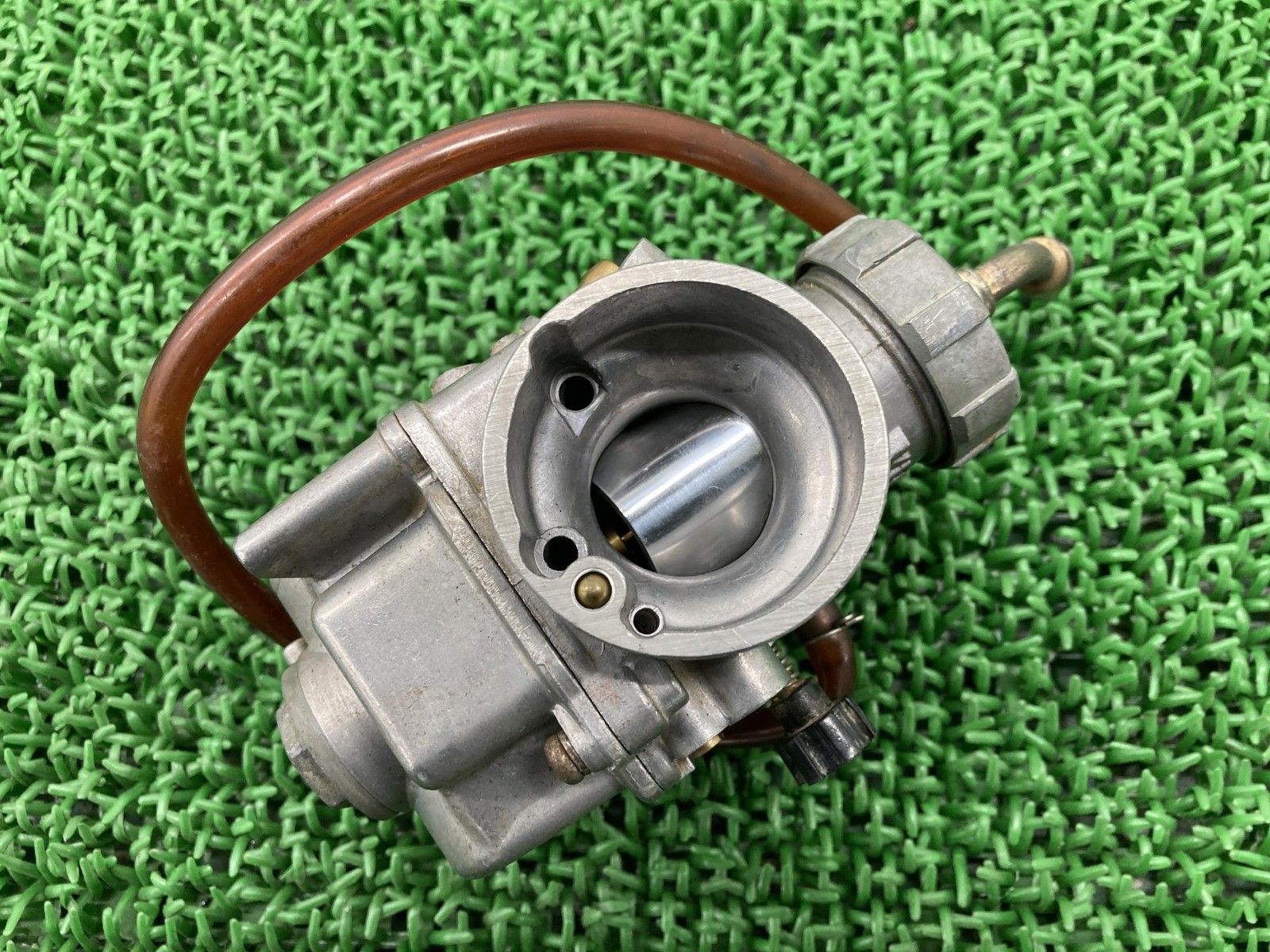 KX80 キャブレター V571 カワサキ 純正 バイク 部品 KX080V ケイヒン KEIHIN 割れ欠け無し 品薄 車検 Genuine 【中古】 19 KX80 キャブレター V571 カワサキ 純正 バイク 部品 KX080V ケイヒン