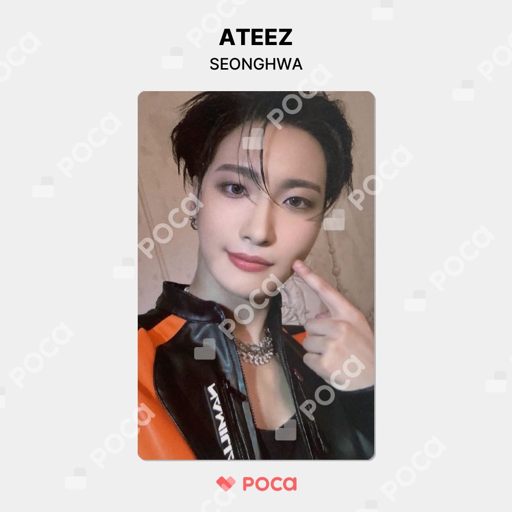 ATEEZ OUTLAW ソンファ withmuu トレカ ATEEZ ソンファ トレカ THE WORLD EP.2 : OUTLAW WITHMUU 特典