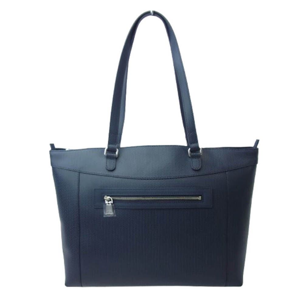 aniary アニアリ 34-02000 G-Film Leather ジーフィルム レザー トートバッグ ネイビー系 新古品