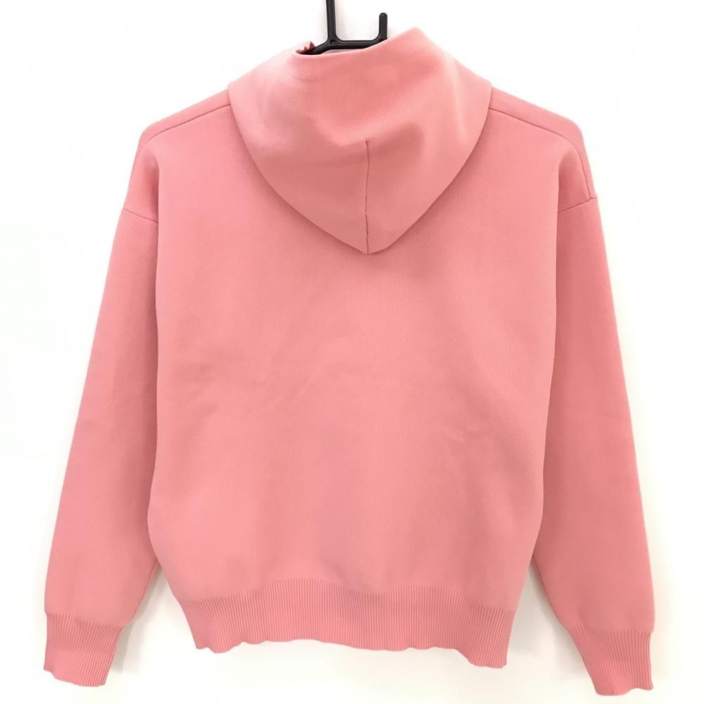 超美品】ロサーセン フード付セーター ピンク ニットパーカー フロント