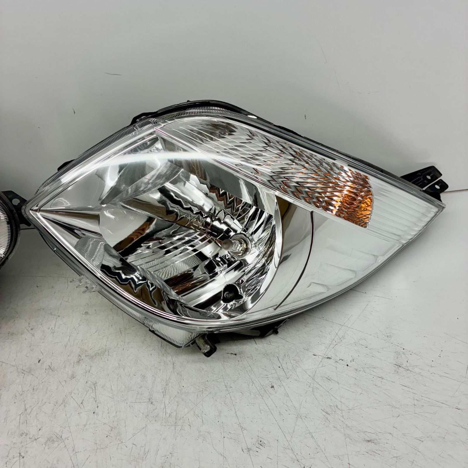 コーティング済 スズキ MK21S ML21S パレット ルークス ヘッドライト ランプ レンズ 左右セット LR レベ付 koito 100-59174 P71499