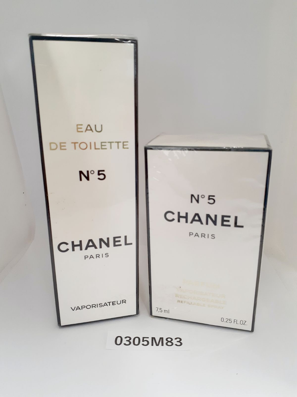 0305M83 CHANEL シャネル ２点セット オードトワレ100ml パルファム ヴァポリザターリチャージブル スプレー7.5ml