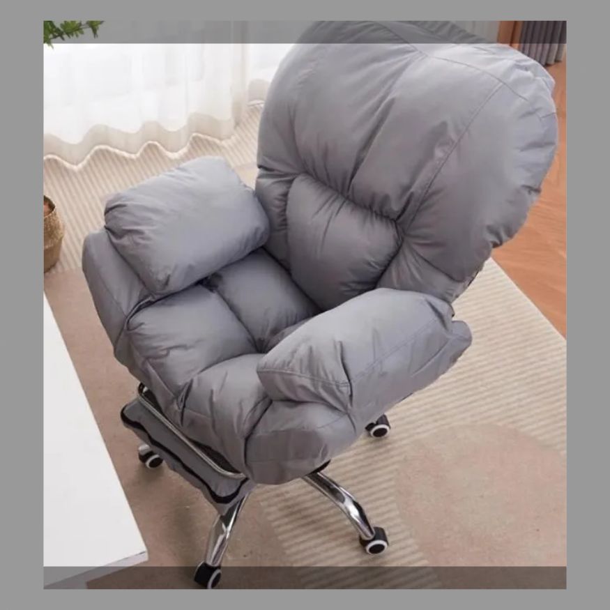 家庭用 回転式 長座ソファー チェア 快適 椅子 スチールフレーム ベージュ ライトグレー ブルー ピンク WWW_NOITHATQUANGTHANH_NET