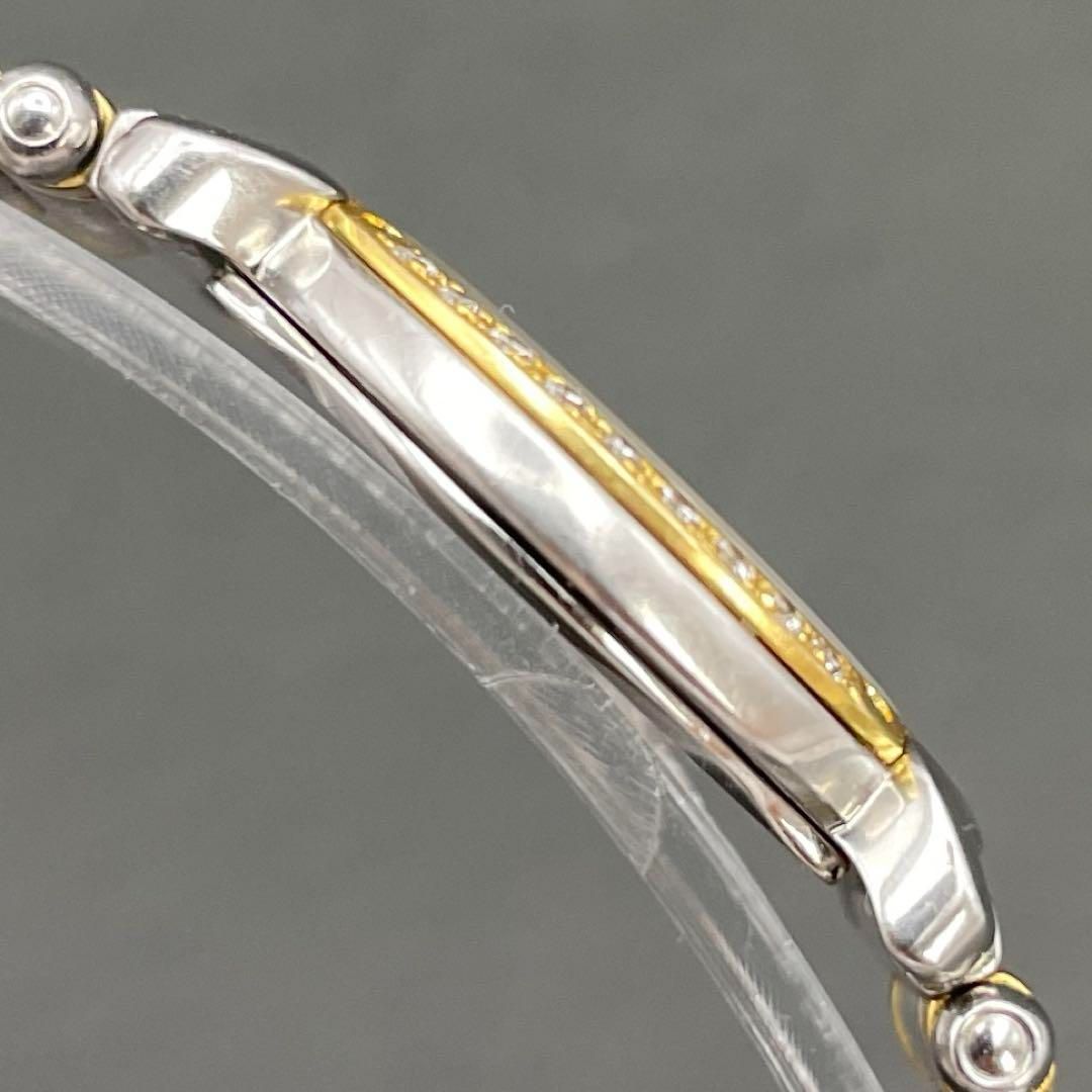 SEIKO クレドール 18KT＆ダイヤベゼル 5A70-0210 レディース SEIKO クレドール リネアクルバ 18KT＆ダイヤベゼル 3針