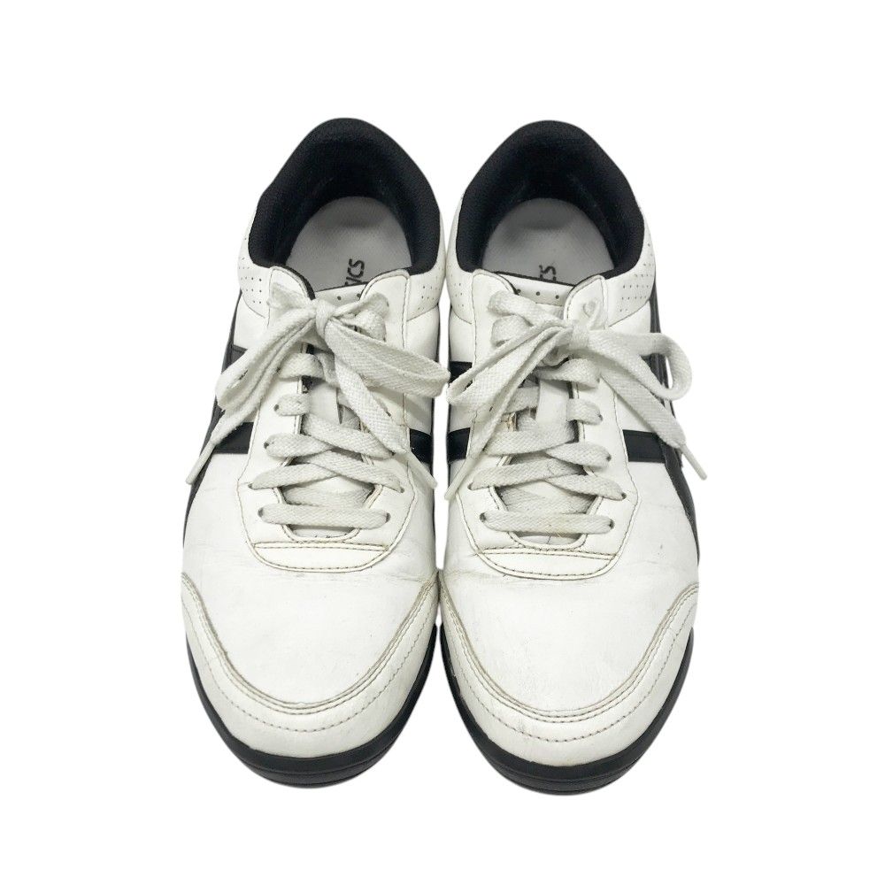 Asics アシックス TGN915 ホワイト ゴルフシューズ レザー メンズ Asics アシックス TGN915 ホワイト ゴルフシューズ レザー