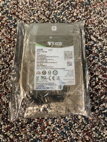 SEAGATE EXOS 10E300 ST300MM0048 HDD 300GB SAS 6Gb/s 2.5