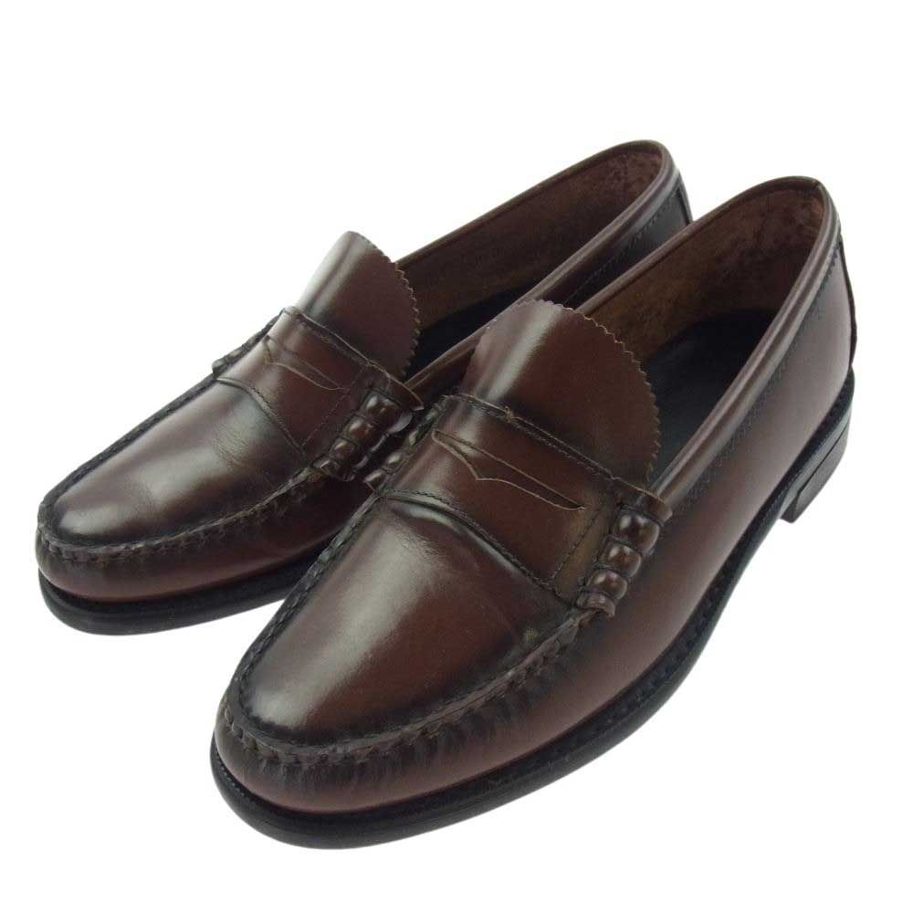 ブラウンレザー ローファー8.5