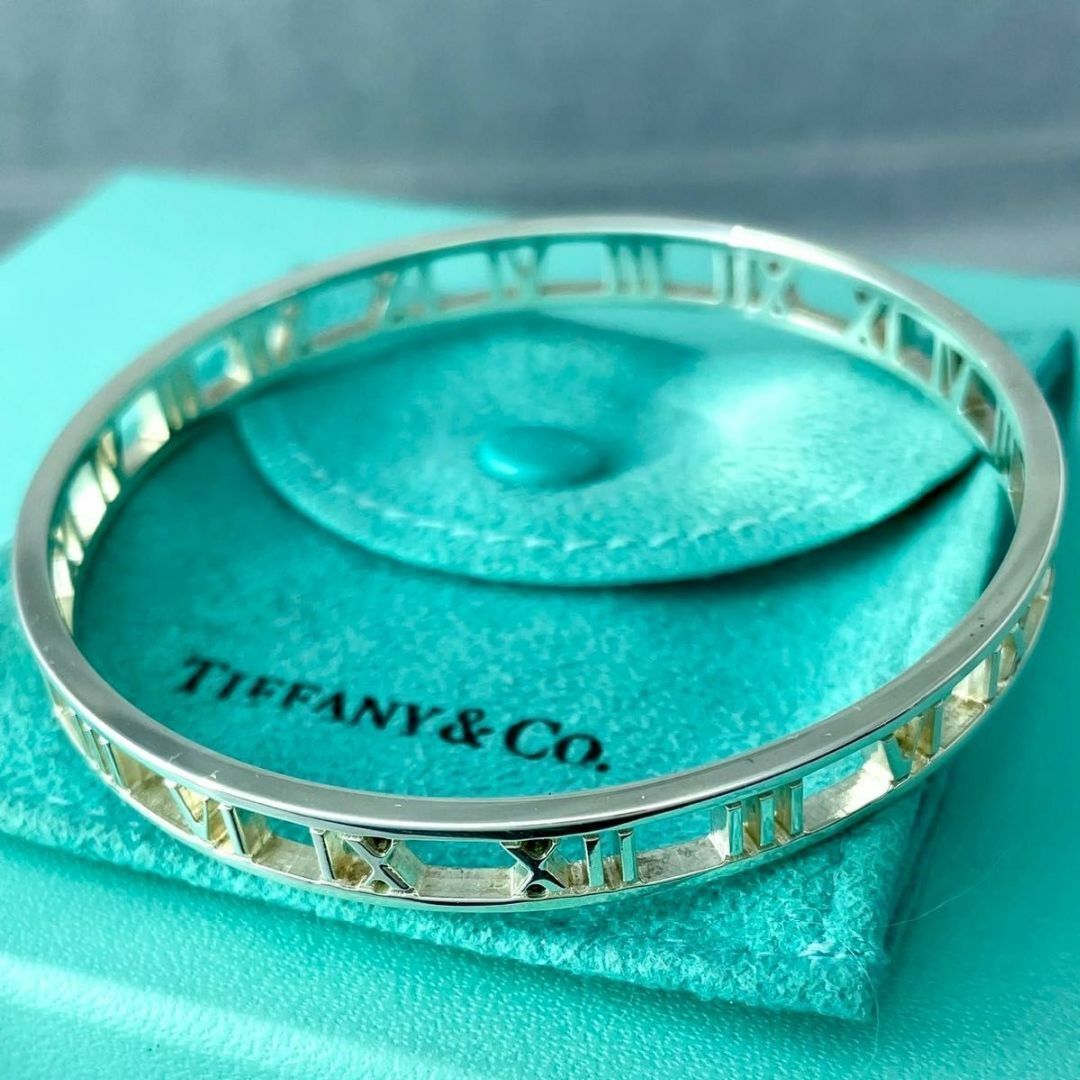 ティファニー オープン アトラス バングル ブレスレット NI1fe