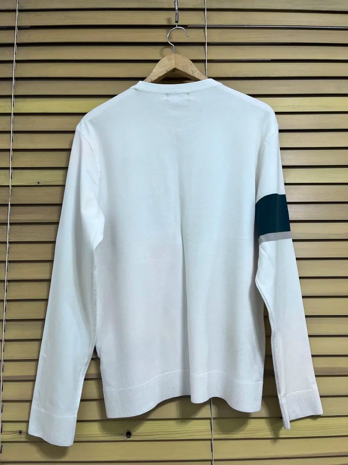 イタリーリスト メンズ 白 ラウンドネック ニット XXL サイズ