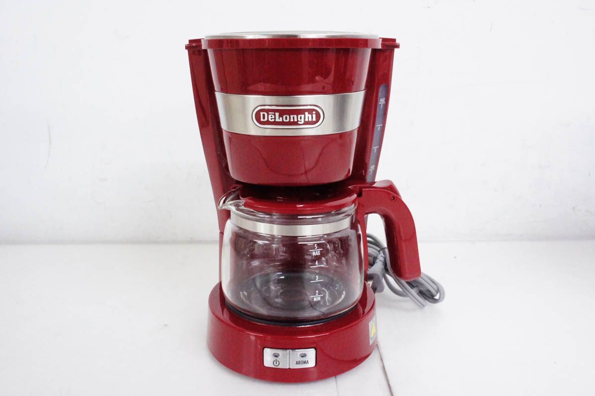 未使用 デロンギ コーヒーメーカー DeLonghi CMB6-RD RED 41Qn7rRC-rL._AC_UF894,
