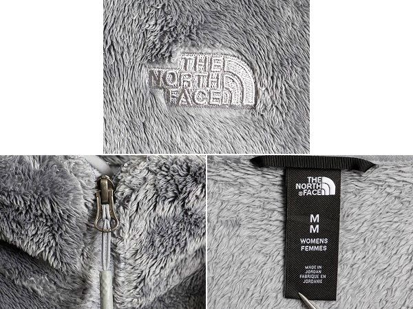 THE NORTH FACE - US企画 ノースフェイス 毛長 フリース ジャケット M アウトドア パイル 灰 US企画 ノースフェイス 毛長 フリース ジャケット M アウトドア