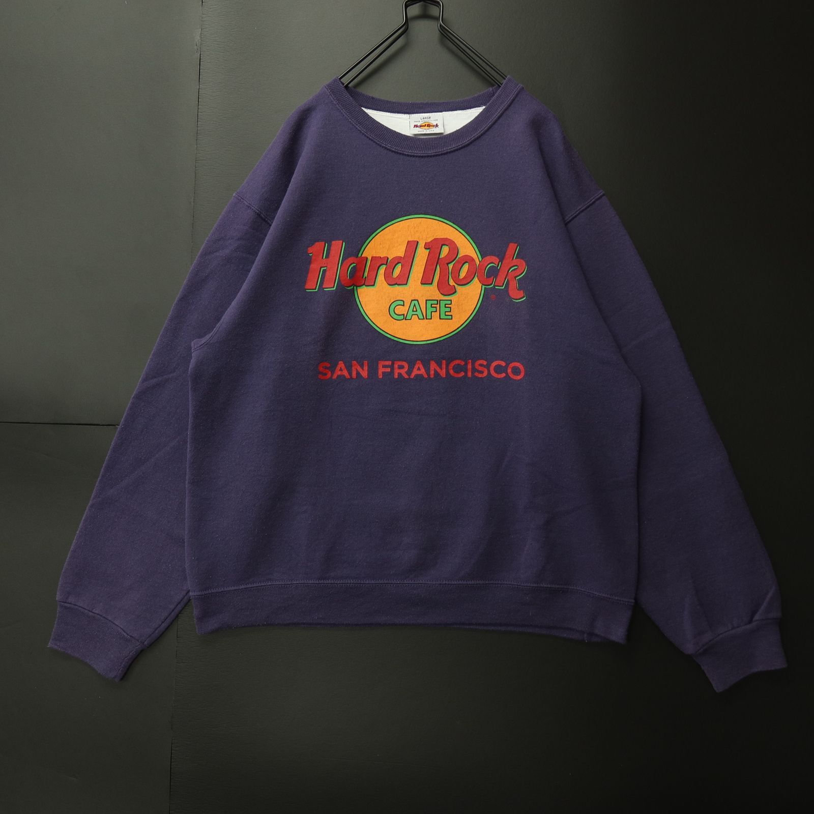 90s Vintage US古着☆Hard Rock CAFE ハードロックカフェ 長袖 