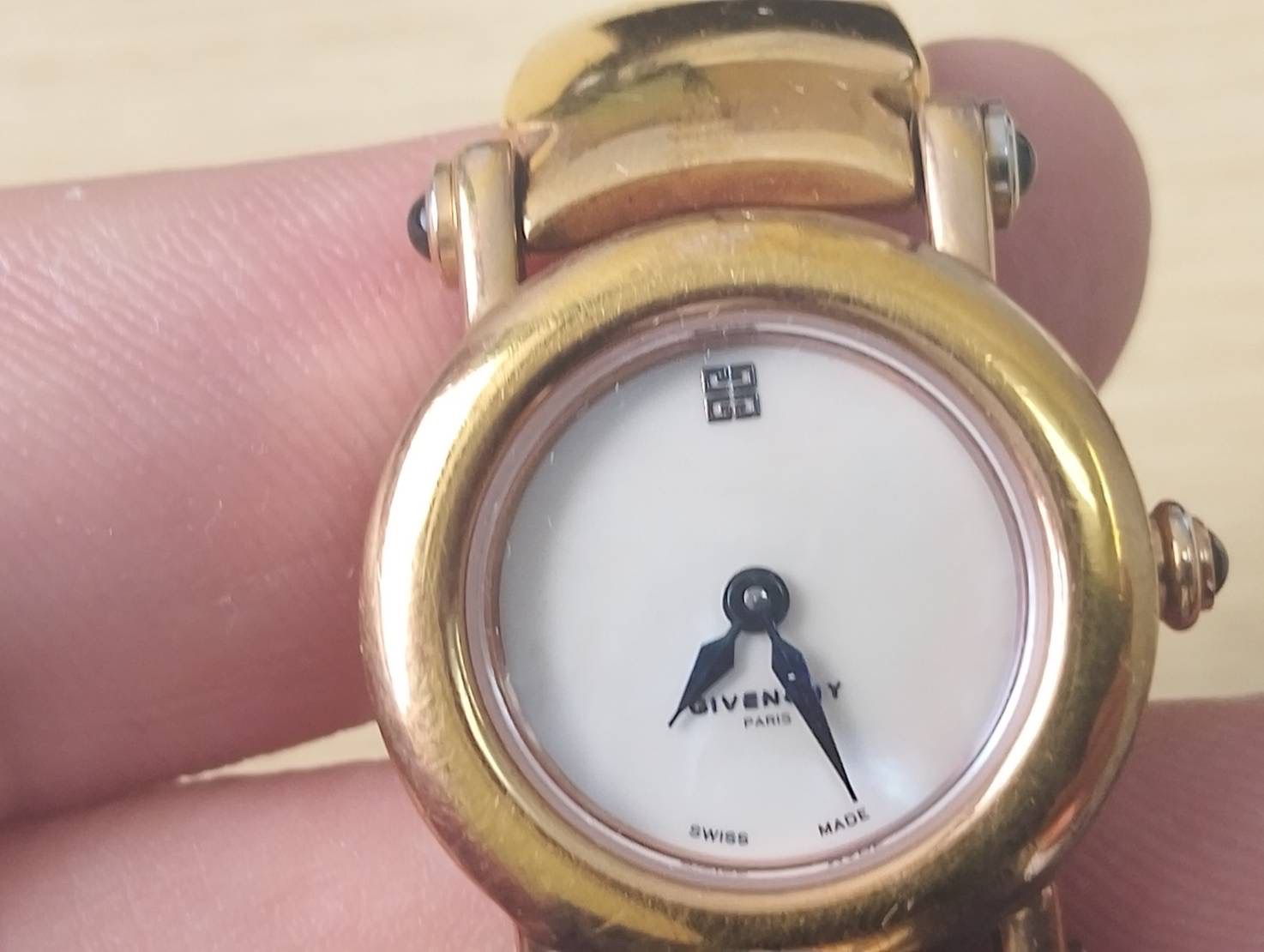 エルメス / HERMES Hウォッチ ロンド HR1.210 ホワイト クオーツ