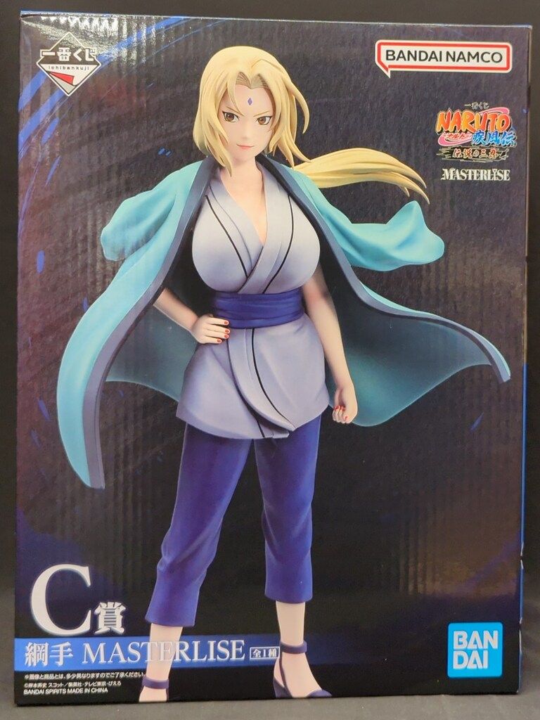BANDAI SPIRITS 一番くじ NARUTO-ナルト- 疾風伝 伝説の三忍 C賞 綱手 MASTERLISE フィギュア