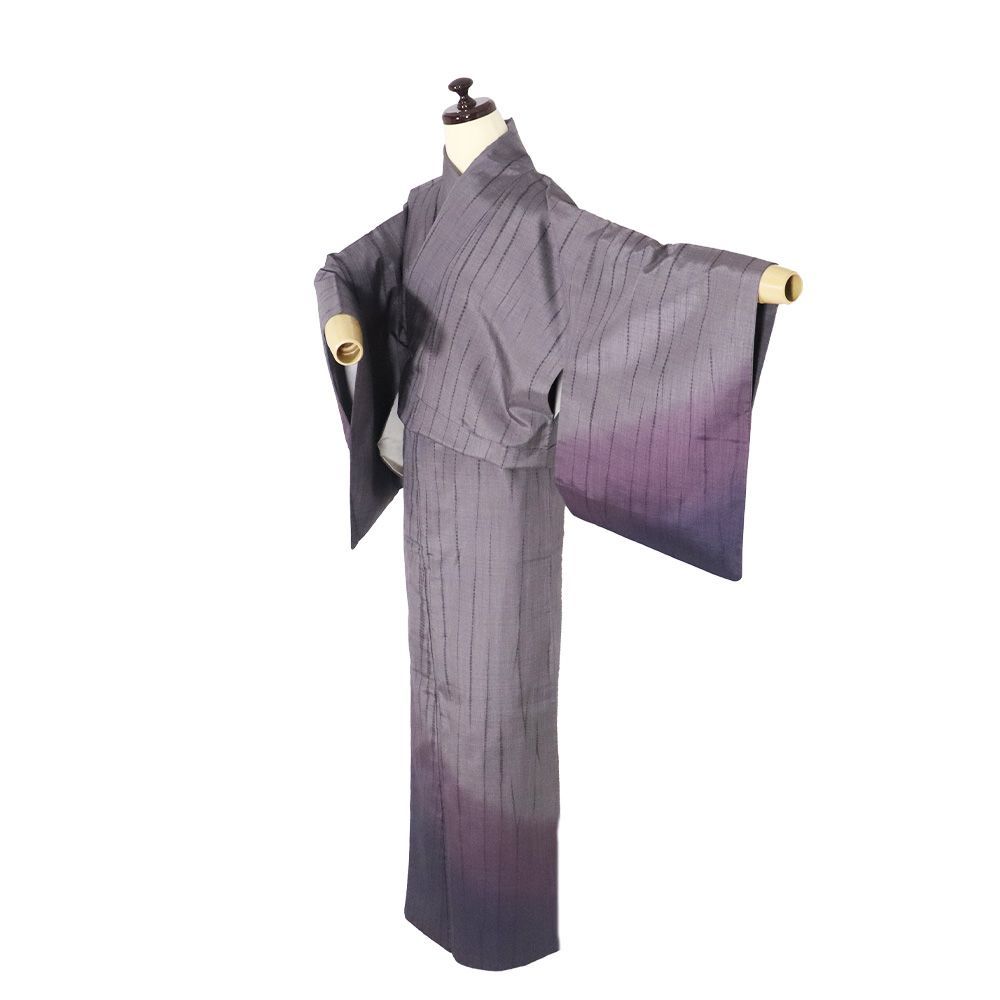 訪問着 袷 正絹 ピンク 桜 鳥 Mサイズ ki31133 美品 着物 ほう