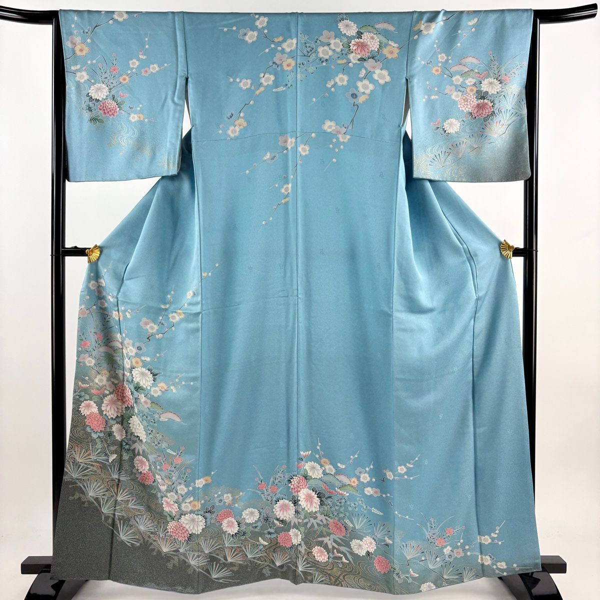 振袖フルセット□絞り□千總□最高峰京友禅□名門川島織物□振袖一式