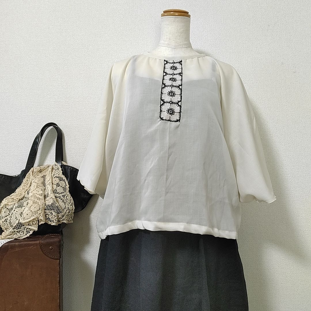 ミナペルホネンブラウスアネモネハンドメイドオーダー
