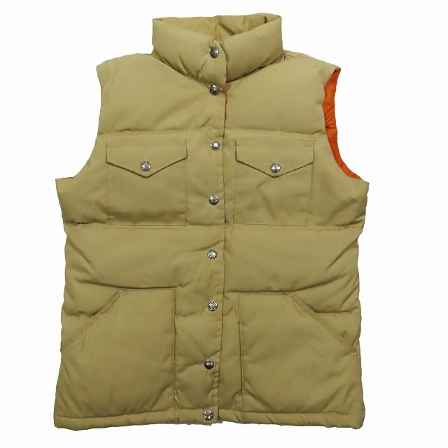 DANTON ダントン Vネックインナーダウンベストカーキ 40 danton ベスト カーキ DANTON ダントン Vネックインナーダウンベスト