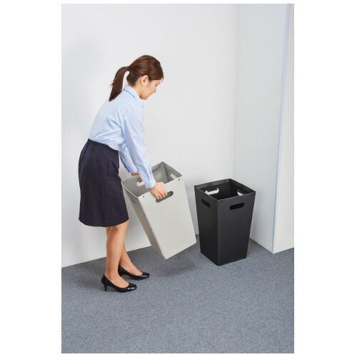 パ 折りたためるゴミ箱 オリダス ブラック ４５Ｌ ×３4304-7369 カウネット NEXPOTALLINN_EU