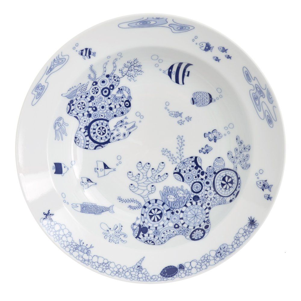 【迅速発送】natural69 cocomarine 【パスタ皿】 海の中