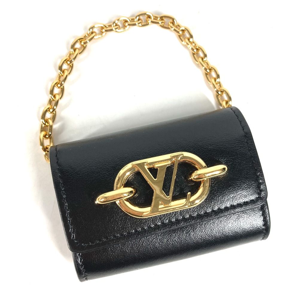 LOUIS VUITTON　 ルイヴィトン　革　イヤホンケースearphone LOUIS VUITTON ルイヴィトン イヤフォンケース ビジュー サック