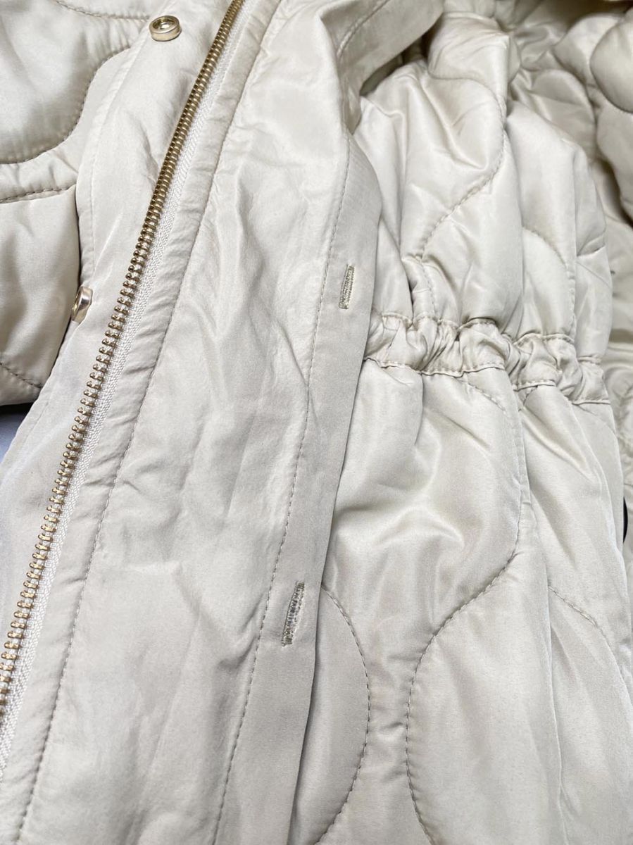 Emma Taylor エマテイラー EM232110168 ミリタリーキルティングドロストハーフ コート size36 ベージュ ◆ ◎レディース SIROKUMA-CORPORATION_COM