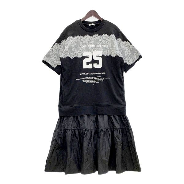 ダブルスタンダードクロージング タフタドッキングワンピース 半袖 DOUBLE STANDARD CLOTHING トップス DL15397