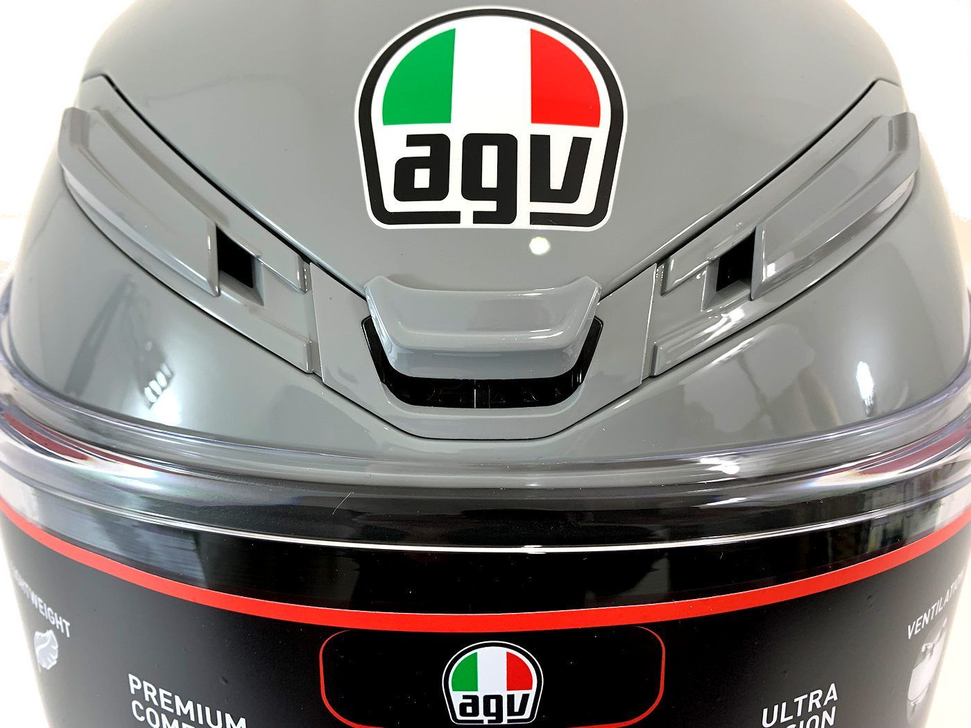 AGV / エージーブイ K6 ECE SOLID MPLK - カラー：NARDO グレー サイズ：L | 206301A4MY004L