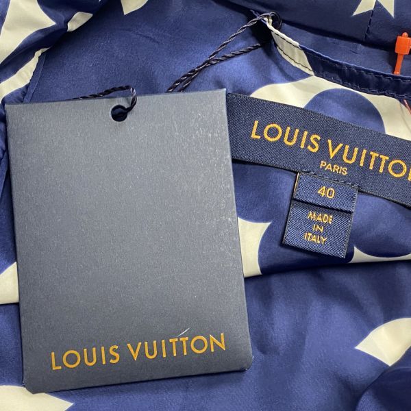 【超レア・美品】ルイヴィトン ネイビーブルー フード付きレースジャケット 超レア・美品】ルイヴィトン ネイビーブルー フード付きレース