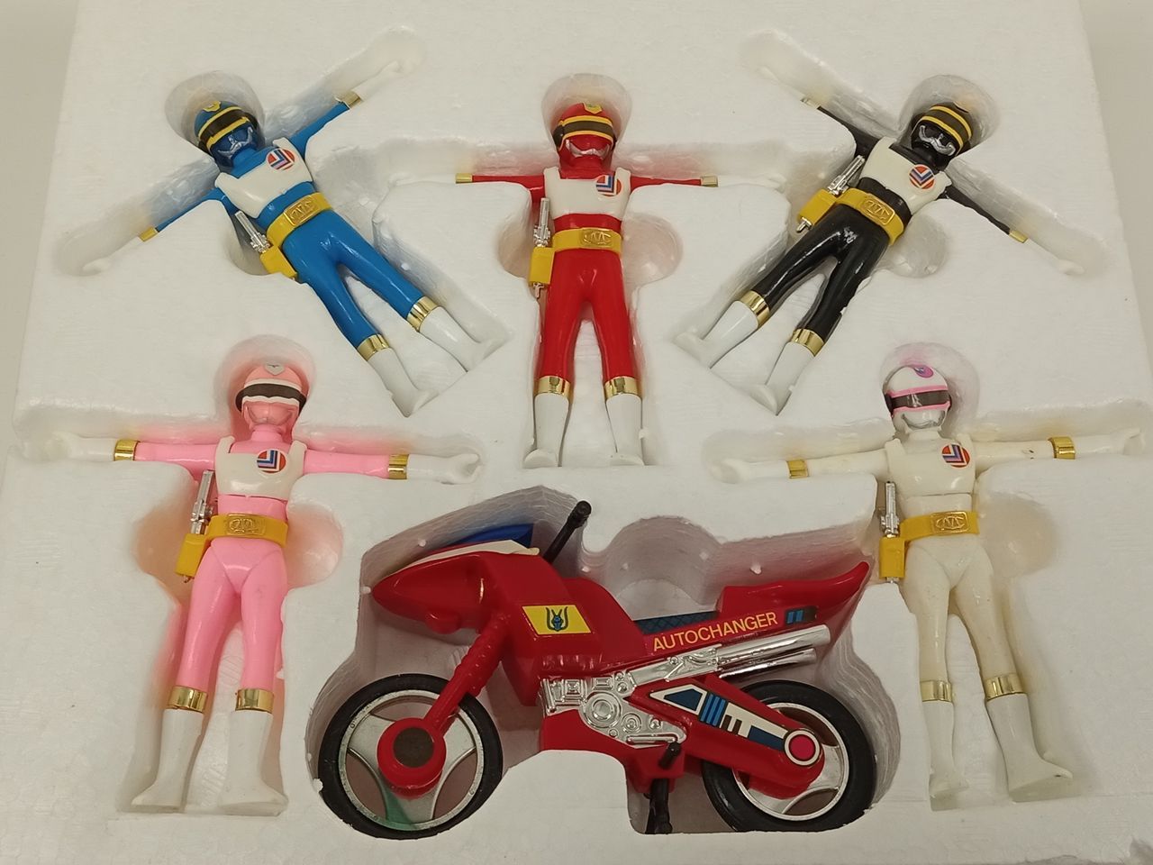 BANDAI バンダイ 電撃戦隊チェンジマン アースパワーセット 中古 [MB