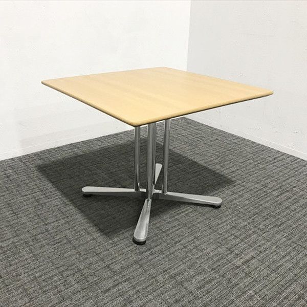 ミーティングテーブル 完成品 角テーブル インターレイス オカムラ プレーン