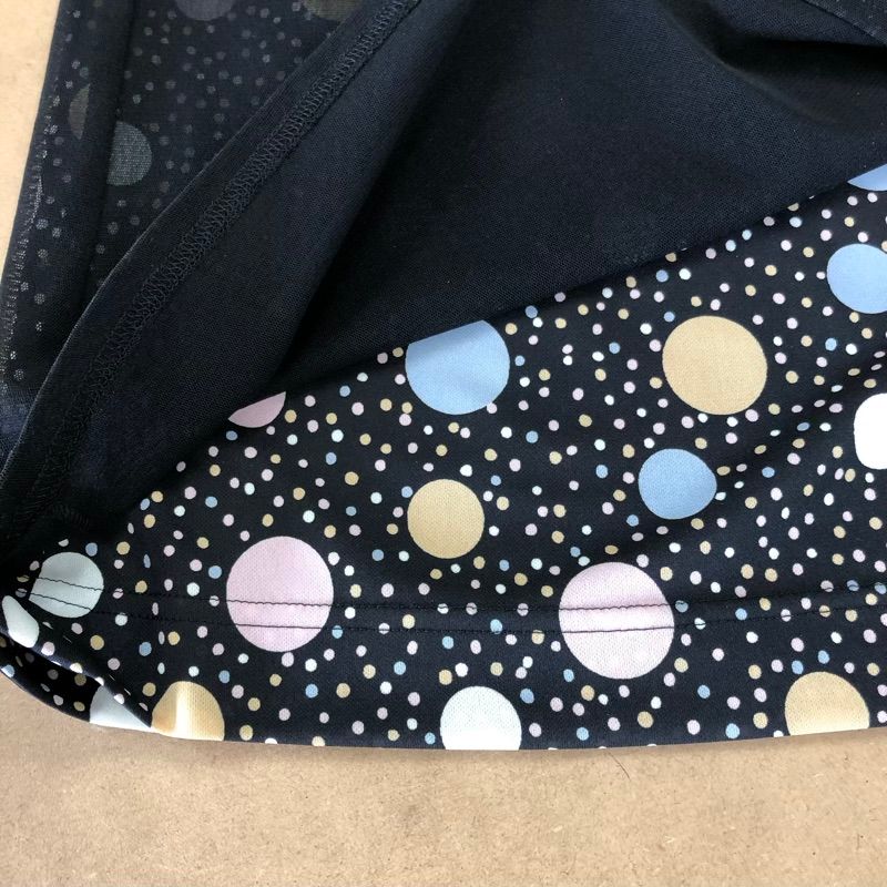 レリアン leilian スカート ドット ロング 日本製 裏地付き