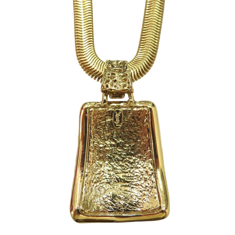 美品　YSL イブサンローラン　クロコ型押し　金金具　ロゴ型押し　ベルト 美品 YSL イブサンローラン クロコ型押し 金金具 ロゴ型押し