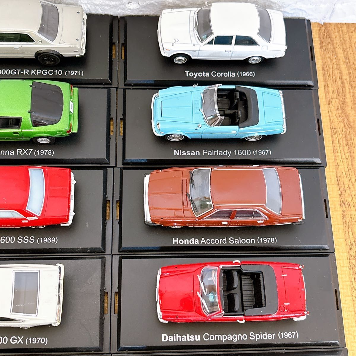 国産名車ミニカーセット　旧車　昭和 国産名車コレクション1/43 33台セット 大量 ミニカー レトロ 昭和 名車